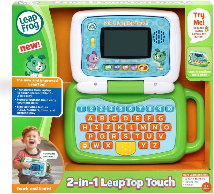 LeapFrog 2-in-1 LeapTop Touch B06XNQDR8J