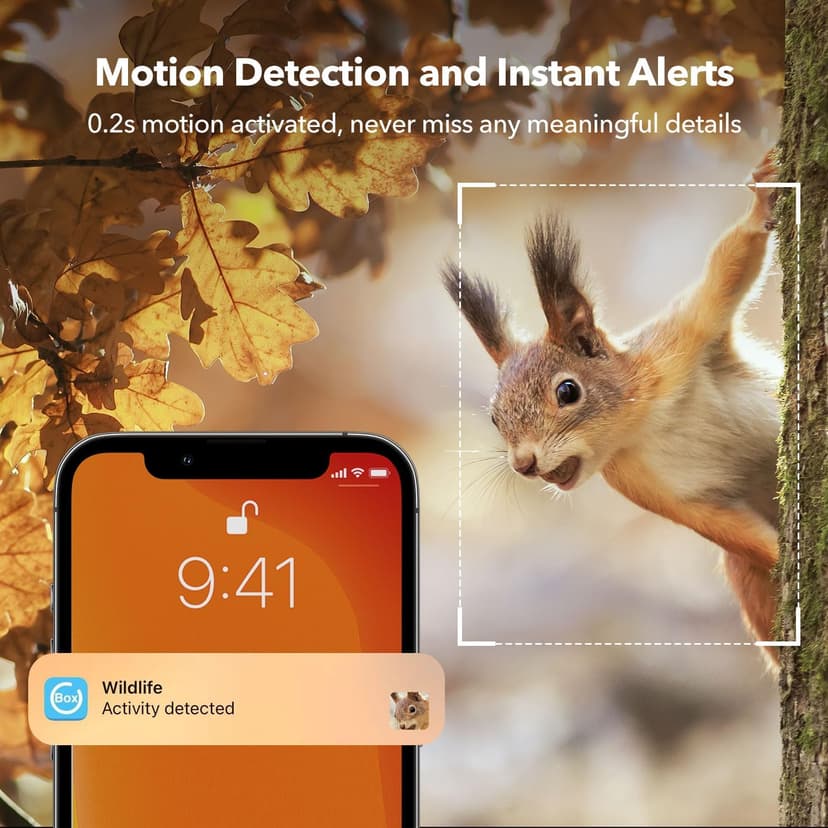 4G LTE Cellular Trail Cameras 2K 360° View Live Streaming Game Camera Built-in SIM Card with Motion Activated Color Night Vision Remote Phone Access Solar Powered Trail Camera IP65 Waterproof 2 Pack