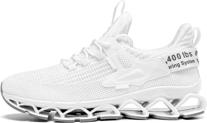 Srenket Mens Walking Shoes Running Slip on Tennis Casual Fashion Blade Sneakers Comfort Workout Sport Athletic Trainers