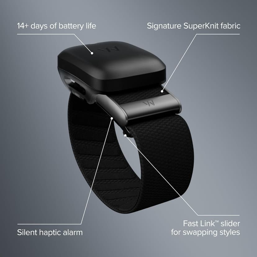 WHOOP 5.0/MG Activity Tracker - 12 Month Membership - Health and Fitness Wearable – 24/7 Activity and Sleep Tracker, Personalized Coaching, Menstrual Cycle Insights – 14+ Days Battery Life