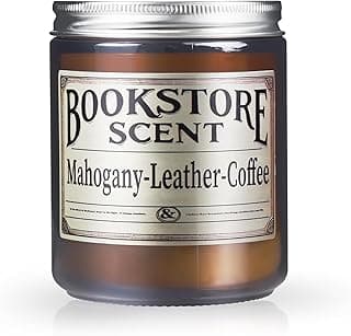 Book Lover Candle, Inspired Gift Ideas for Readers, Birthday, Book Themed Reading Gifts for Women, Bookworm, Librarian, Men