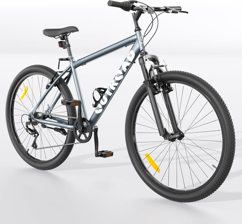 26 inch Mountain Bike 7/21 Speeds Lightweight Cycling Bicycles, Dual Disc/V Brake,Bicycle for Men and Women, Adult Bike, Road Bike