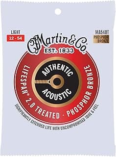 MARTIN Authentic Acoustic Guitar Strings - Lifespan 2.0 Treated