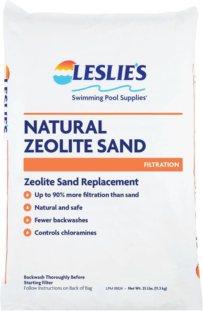 Leslie's Natural Zeolite Pool Filter Sand, 25 lbs LPM18824