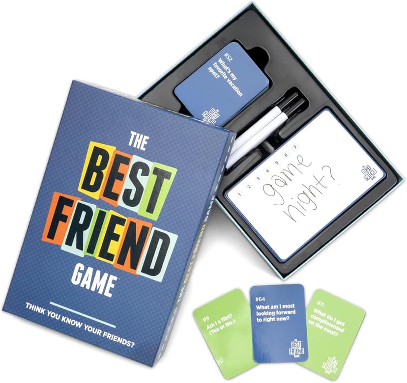 DSS Games The Best Friend Game: Think You Know Your Friends? [A Party Game | Card Game for Adults & Teens for Friends | Birthday Gift | Game Night]