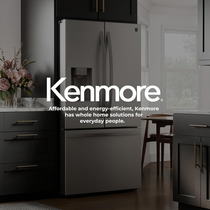 Kenmore 36" French Door Refrigerator with Freezer - Accela Chill, Adjustable Shelving, Dual Evaporator, ENERGY STAR Certified, 28.6 cu. ft. Capacity - Fingerprint Resistant Stainless Steel