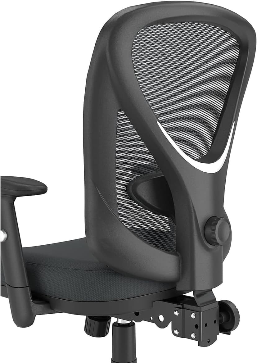 Staples Carder Ergonomic Task Chair, Mesh, Ergonomic, Lumbar Support, Adjustable Height, Black