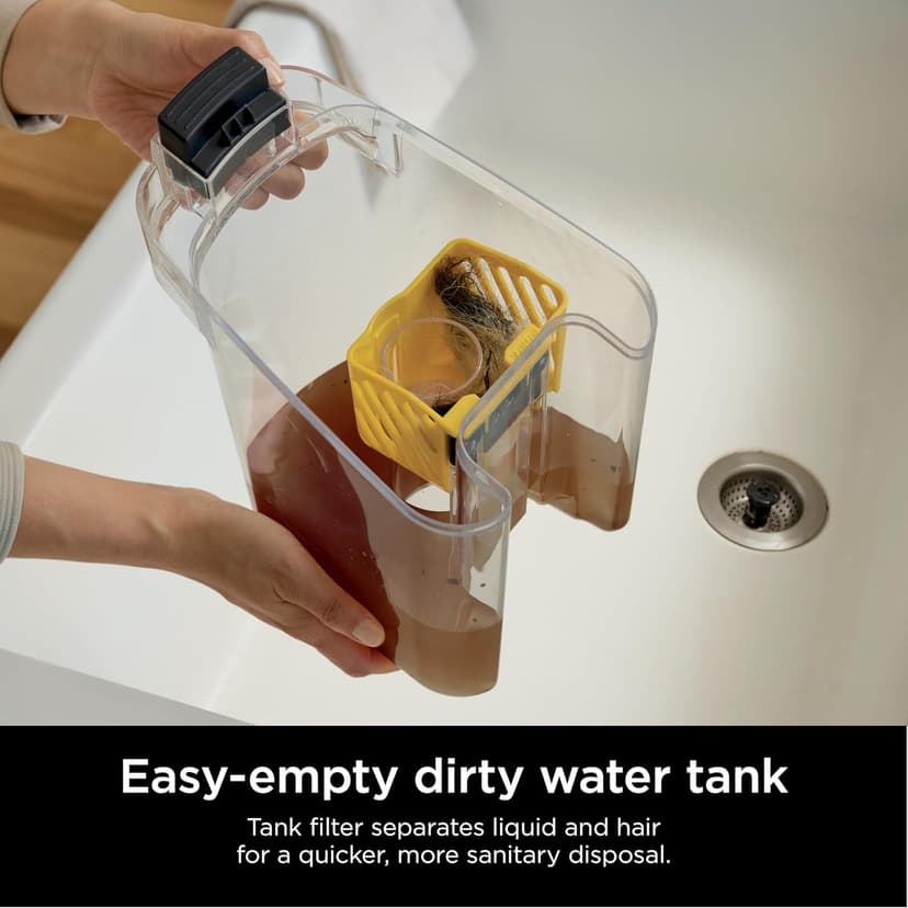 Shark Carpet Xpert Hair Pro with Stain Striker, Upright Carpet, Area Rug & Upholstery Cleaner, Carpet Shampooer, 4 Tools, Copper, EX301