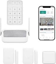Wyze Home Security System Core Kit with Hub, Keypad, Motion, Entry Sensors (2), and 3 Months of 24/7 Professional Monitoring Included (Service Required) (Renewed)