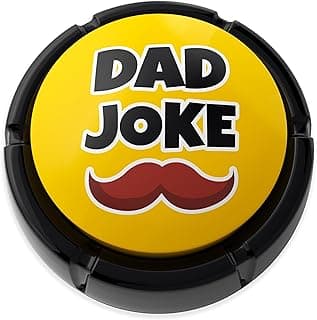 Features Endless Extra Funny Dad Jokes at The Push of a Button - Dad Gifts from Daughter, Dad Birthday Gift, White Elephant Gifts, Gifts for Men