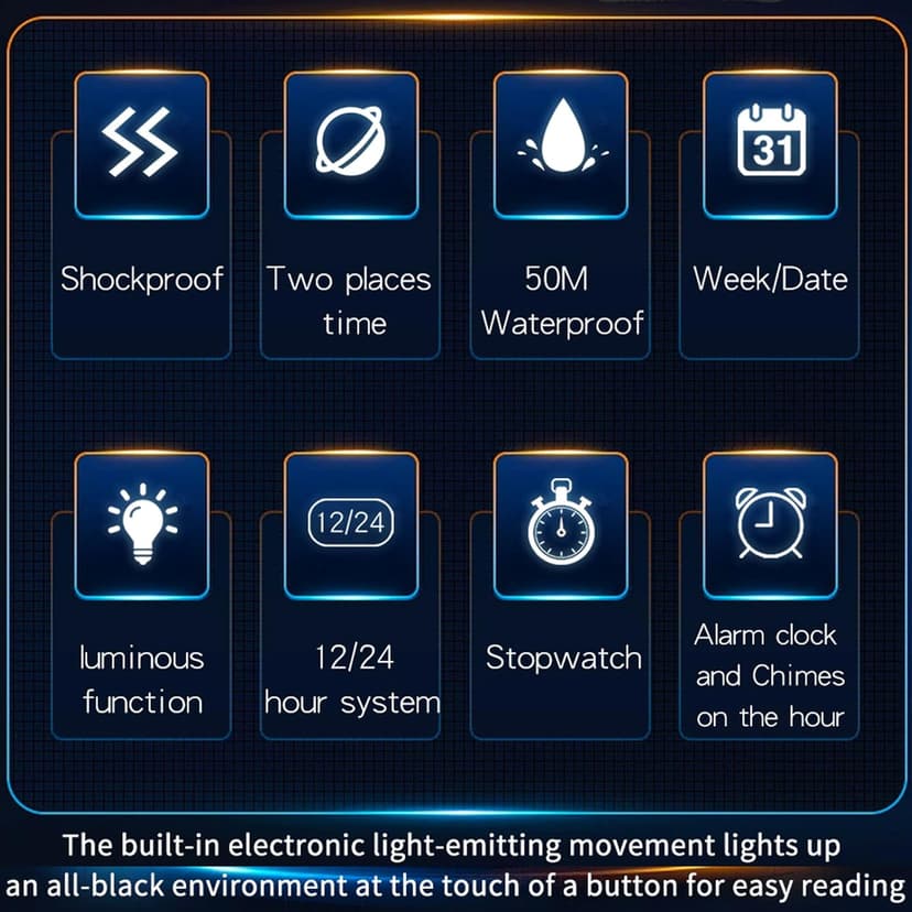 findtime Women's Sport Watch Digital Waterproof Watches Military Watches Analog Outdoor Wrist Watch LED Luminous Alarm Stopwatch Dual Time Wristwatch