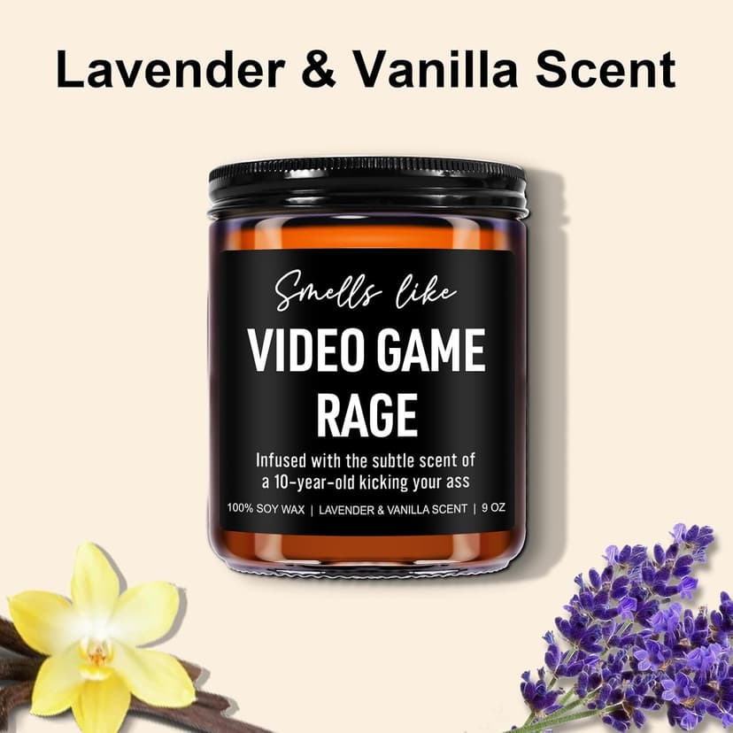 Younift Funny Video Game Candle, Gaming, Gamer Gifts for Men, Boys, Women, Video Game Lovers, Cool Christmas, Birthday Gifts for Gamers, Guys, PC Gamer, Girl, Teen Boy, Dad, Husband, Boyfriend B0CRKNT5GC