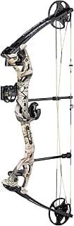 Bear Archery Limitless Dual Cam Compound Bow - Includes Quiver, Sight and Rest, God's Country