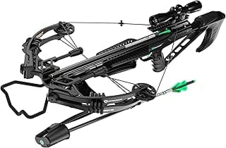 Dagger 405 FPS 220 LBS Compound Crossbow - 15 Inch Cocked with Whisper Silencing System