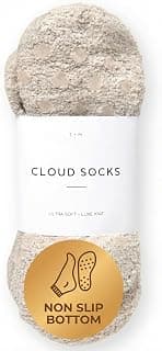 Plush, Breathable Soft Slipper Socks for Women - Comfy Sleep Socks for Self Care, Birthday Gifts Unboxme Gifts Warm & Cozy Ultra-Luxe Cloud Fuzzy Socks, Gifts for Women B0D99Y1VF2