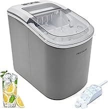 Frigidaire EFIC189-Silver Compact Ice Maker, 26 lb per Day, Silver