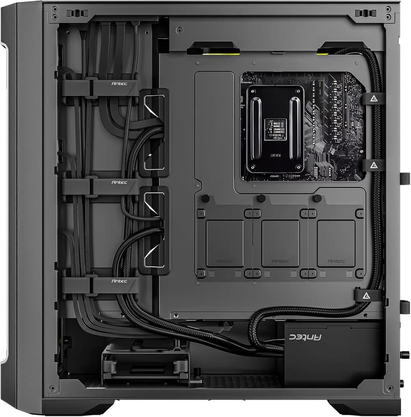 Antec Performance 1 FT, Full Tower, RTX40 Fully Compatible, Temp Display, 4 x Storm T3 PWM Fans, Type-C, Dual TG Side Panels, Removable Top Bracket, High Airflow Mesh Front Panel, E-ATX PC Gaming Case