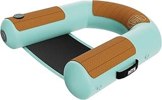 BOTE Hangout Suite Floating Chair Pool Beach Lake Boat Float Adults Family Friendly 4FT Multiple Colors 1 or 2 Pack Options Includes Mesh Carry Bag for Travel