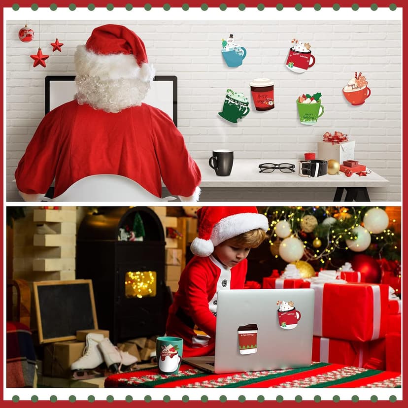 Christmas Holiday To-do List, Winter Themed Notepads for Coworkers Employees Staff, Office Study Work Gifts Party Favors Geyee 9 Sets Christmas Coffee Cup Notepad with Pen Office Gifts B0B8Z63J2N