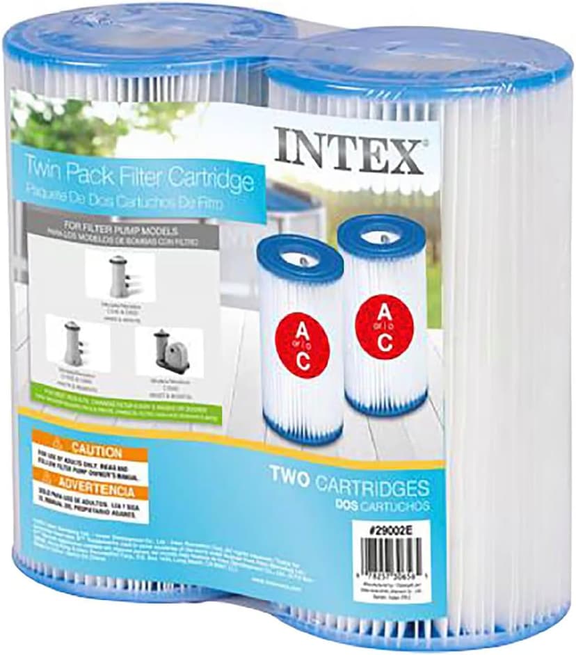 FILTER CARTRIDGE A 2PK by INTEX RECREATION MfrPartNo 29002E