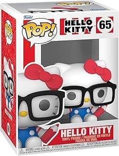 Funko POP! Sanrio: Hello Kitty - Hello Kitty Nerd - Collectable Vinyl Figure - Gift Idea - Official Merchandise - for Kids & Adults - Anime Fans - Model Figure for Collectors and Display