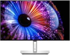 Dell UltraSharp U2724D 27" Class WQHD LED Monitor - 16:9 - Platinum Silver