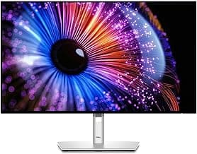 Dell UltraSharp U2724D 27" Class WQHD LED Monitor - 16:9 - Platinum Silver