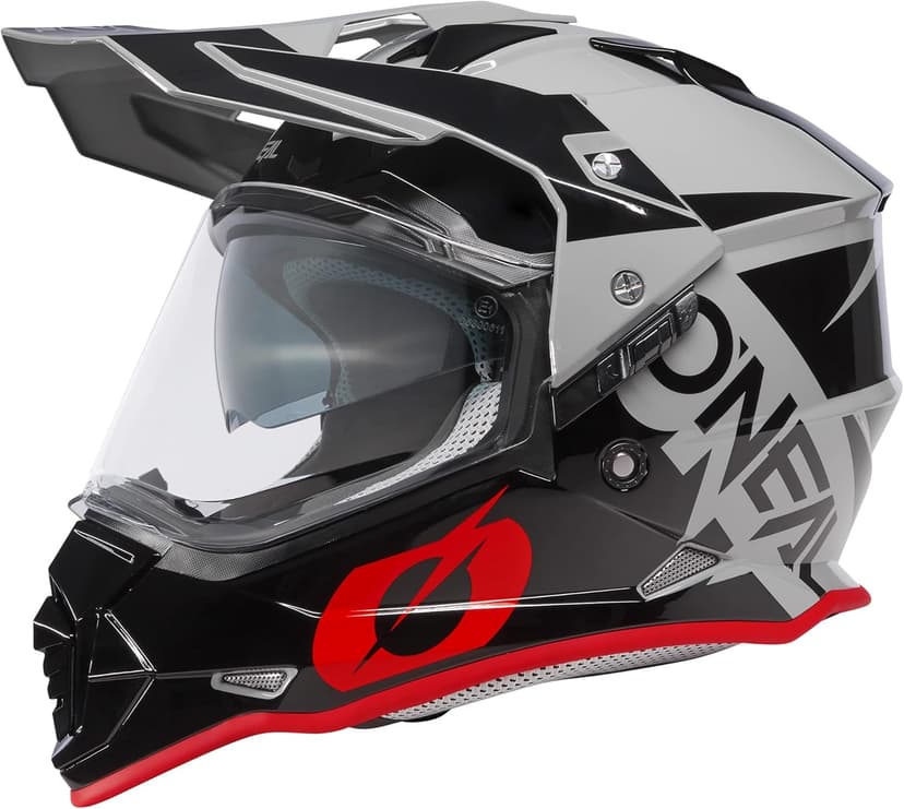O'Neal Sierra Helmet, Gray/Black/Red LG