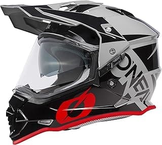 O'Neal Sierra Helmet, Gray/Black/Red LG