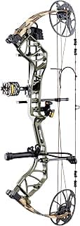 Bear Archery Legit MAXX Ready to Hunt Compound Bow Package with IMS Rest and Picatinny Sight Mounts, 10-70 lb Draw Weight, 14-13" Length