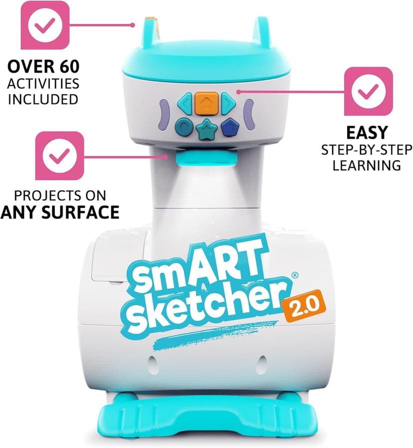 Flycatcher Smart Sketcher 2.0 Projector, Drawing and Tracing Projector for Kids, Educational Arts & Crafts Toy, Christmas Gift for Boys and Girls Ages 5+