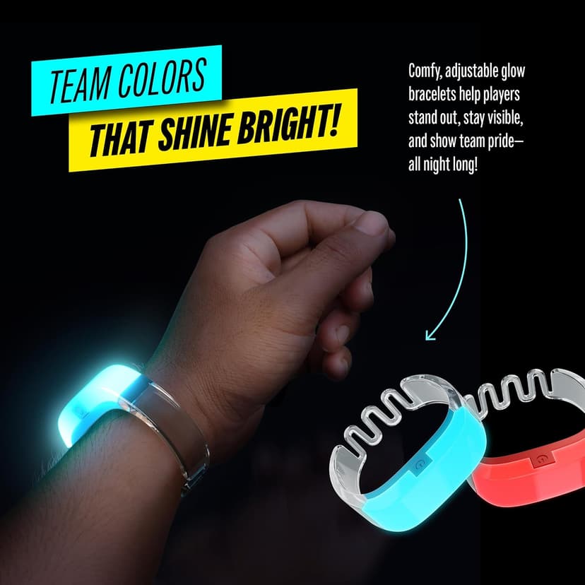 Capture the Flag Glow in the Dark Game Set - Yard Outdoor Games for Kids Ages 8, 10, 11, 12 Old - Fun Lawn Summer Family Game for Boys & Teen Boys,- Birthday Gifts - Camping and Backyard Adventures B0F9XHZSKG