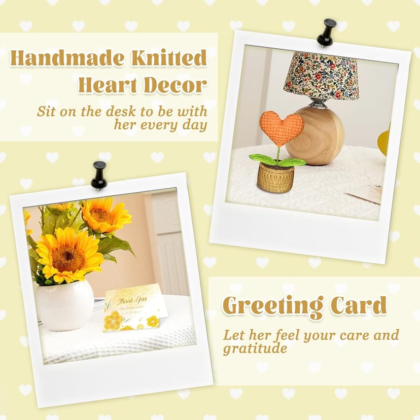 Thank You Gifts for Women, Employee Appreciation Gifts with 16 Oz Glass Cup, Scented Candle, Gift Baskets for Women, Coworker, Teacher, Birthday, Thanksgiving, Christmas, Anniversary (Yellow)