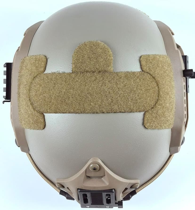 H World Shopping Adjustable Maritime 10 Level of Kevlar Fibre Protective Helmet Tan DE