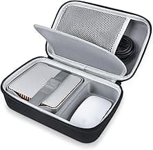 Mini PC Computer Protective Case for KAMRUI GK3Plus/AK1 PLUS/Essenx E1 & GMKtec G5/G9/M5 Plus, ACEMAGIC Vista V1 N97 & Beelink Mini S12 S13 Pro/SER5/SER7 & BOSGAME B95 PC Hard Travel Bag