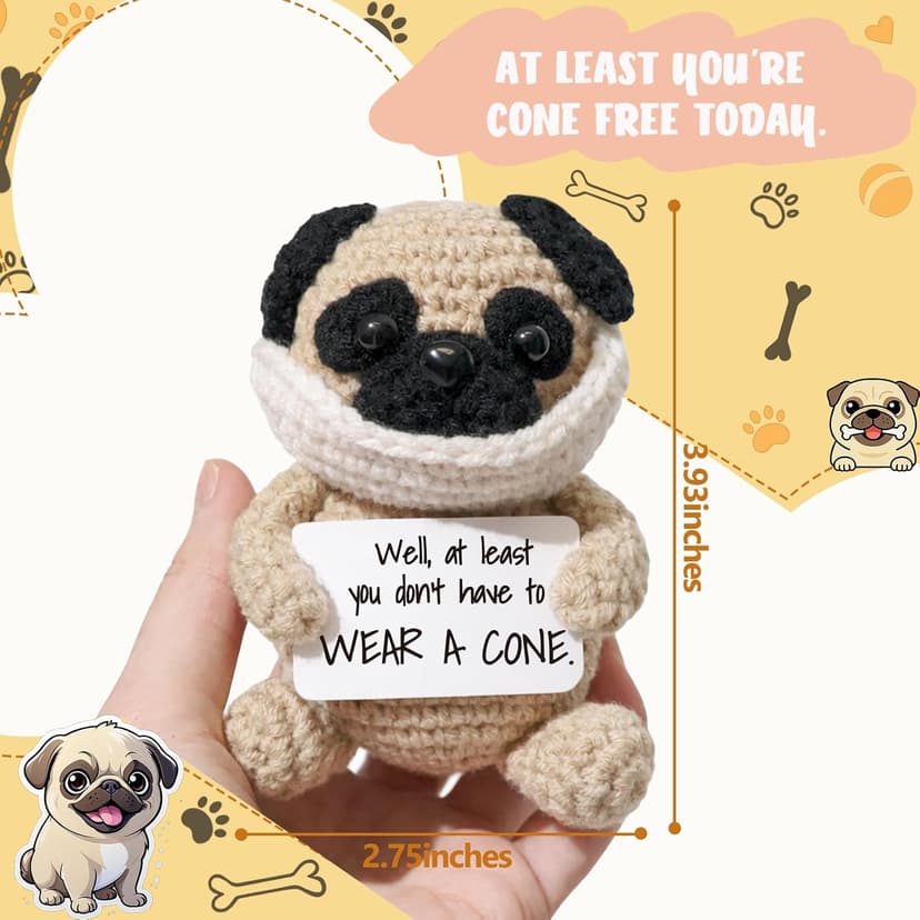 Funny Get Well Soon Gift – Surgery Recovery & Feel Better Gift for Women Men, Cute Encouragement Desk Decor for Friend Coworker Her Him B0GZ3Y9FJP