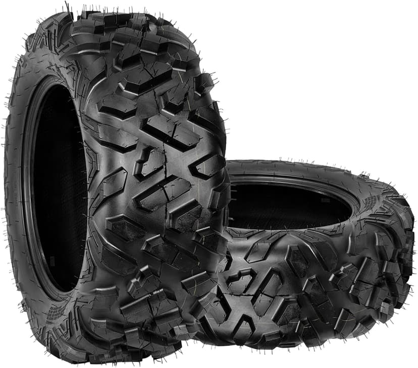 Garvee 2 Pack 26x9-14 ATV UTV Tires 6-Ply All-Terrain Tubeless Tires for Daily Work, Hunting & Recreational Riding on ATV, UTV, Quad and 4 Wheeler