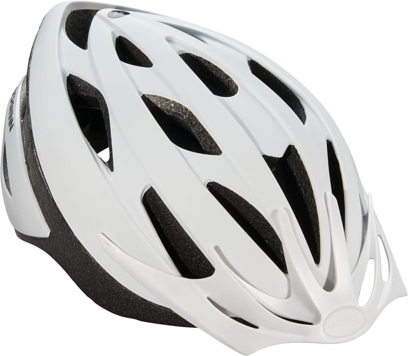Schwinn Thrasher Helmet for Adults, Size 58-62 cm for Riders Ages 14+, Microshell, Adjustable Dial & Straps, Interior Padding, Air Vents, Lighted or Unlit, Visor, Adult Bike Helmet