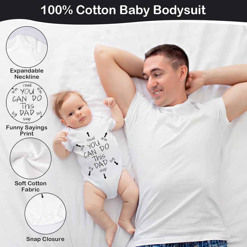 New Dad Gifts Box, 9 Pcs First Time Dad Gifts, Dad to Be Gifts for 1st Time with Tumbler Hat Onesie Socks Keychain for Baby Shower,Unique Kit for Soon to Be or Expecting Father