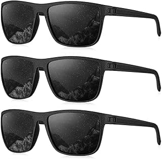 KALIYADI Polarized Sunglasses for Men, Lightweight Sun Glasses with UV Protection for Driving Fishing Golf