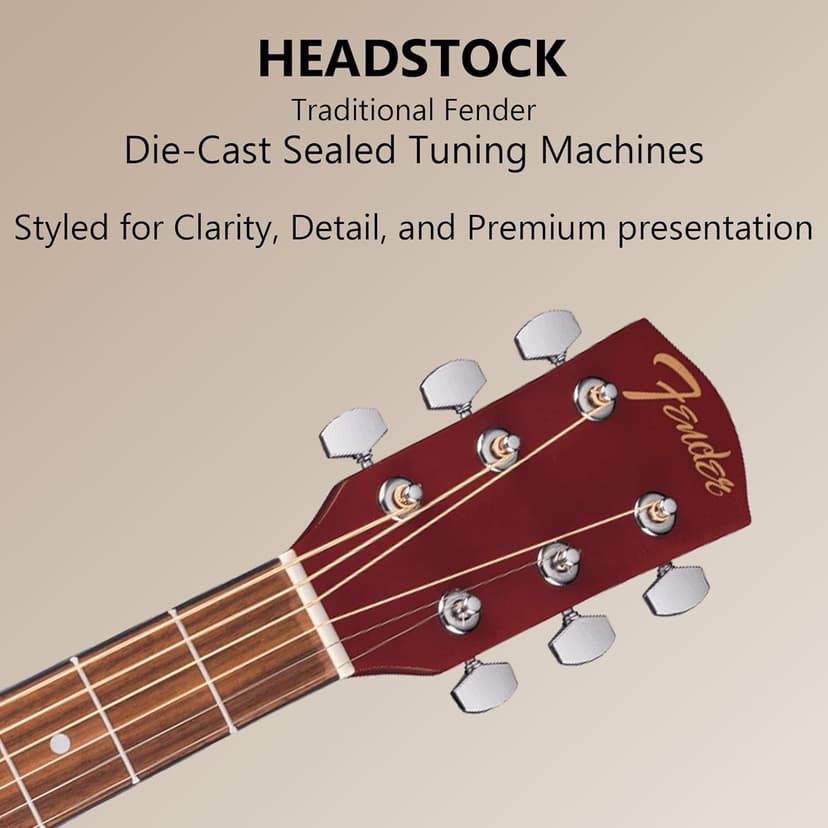 Fender FA Series Dreadnought Acoustic-Electric Guitar - 2-Color Sunburst Bundle with Gig Bag, Strings, Picks, and Austin Bazaar Instructional DVD