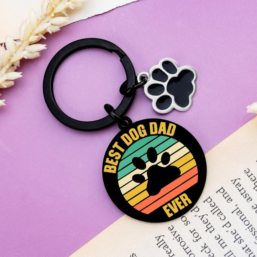 Golden Retriever Gifts German Shepherd Dog Dad Mom Gifts For Women Dog owners Keychain