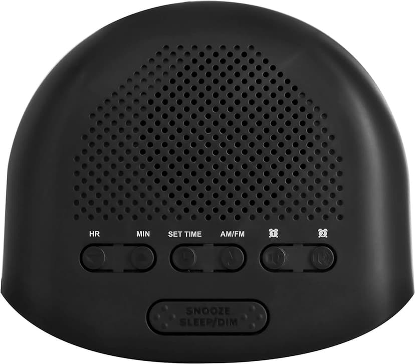 Magnasonic Digital AM/FM Clock Radio with Battery Backup, Dual Alarm, Sleep & Snooze Functions, Display Dimming Option (EAAC200)