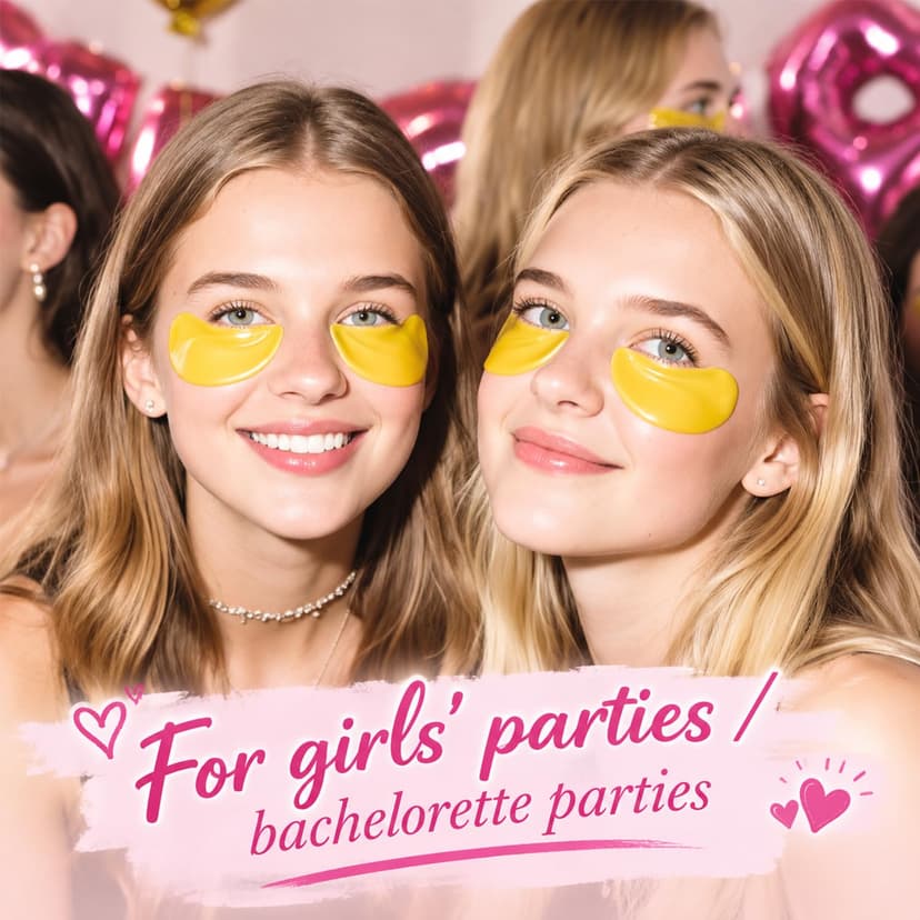Bridesmaid Gifts, Lip Gloss Bulk, Eye Patches for Puffy Eyes and Dark Circles, Eye Masks for Dark Circles and Puffiness 30 Pairs Lip Mask & Eye Mask, Chapstick Bulk, Hangover Kit, Lip Balm Bulk B0D8QFPJQT