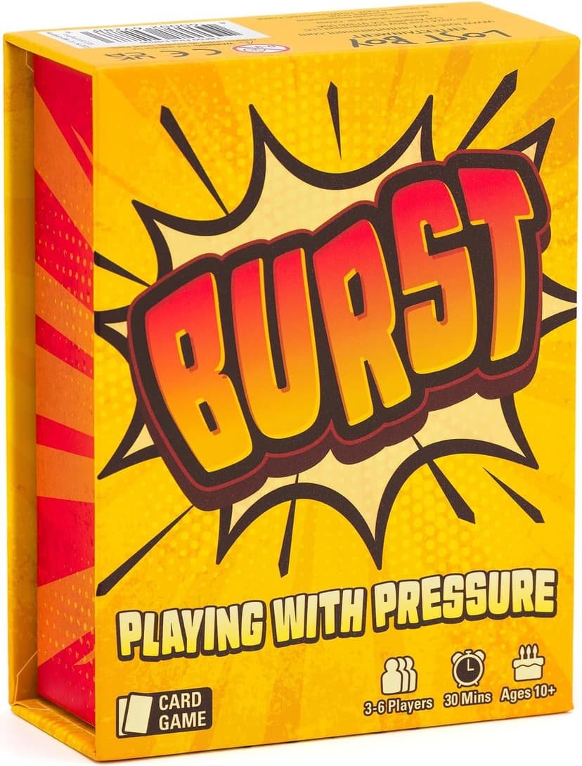 Lost Boy Entertainment Burst - Card Games - Family Party - Game Night - for Kids 10 and Up - Games for Adults - Creators of Piles!