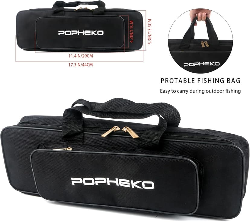 Telescopic Fishing Pole Reel Combo Ultralight Fishing Rod Spinning Reel with Tackle Bag All-in-One Fishing Accessories Fishing Gear Gifts Kit for Kids Adults Youth Beginner Saltwater Freshwater