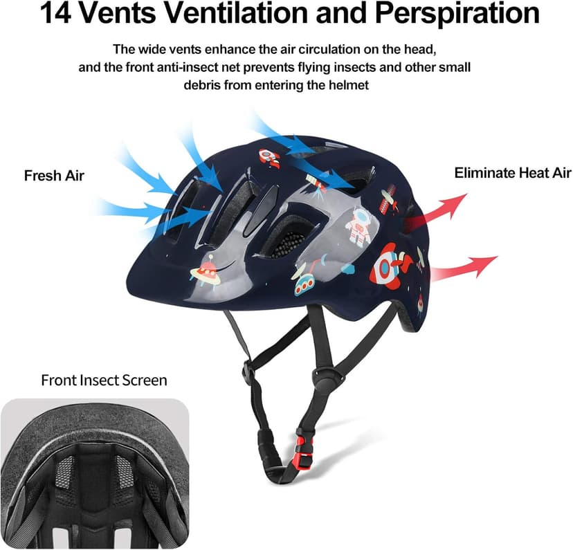 GLAF Baby Bike Helmet Toddler Helmets for 1 Year Old and up Infant Girls Boys Multi Sport Adjustable for Scooter Bicycle Skateboard Cycling