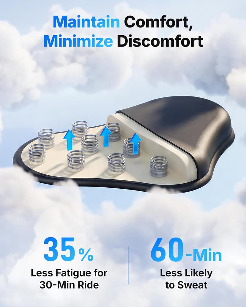 MERACH Recumbent Exercise Bikes for home, Light Commercial High-end Recumbent Bike for Seniors Adults, Magnetic Recumbent Exercise Bike with Smart Bluetooth and Exclusive App, LCD, Heart Rate Handle