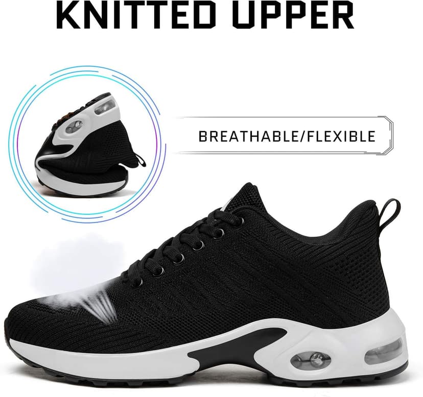 Mishansha Womens Sneakers Air Cushion Running Tennis Shoes Women Lightweight Arch Support Walking Shoes