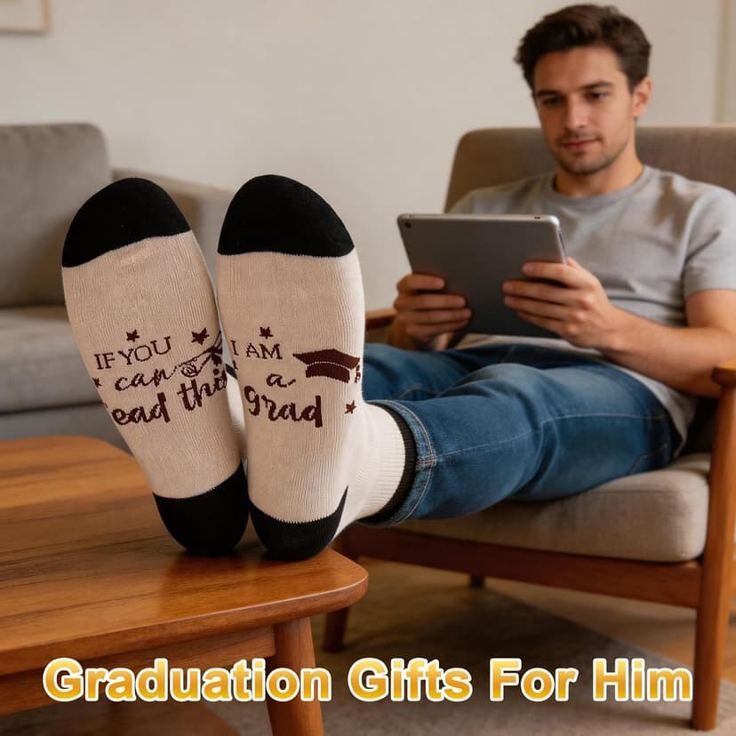 Masters Degree Phd Graduate Gifts Basket for Son, Grad Gift for Men, Male Congratulation Present for Class of 2026 Graduates Graduation Gifts for Boys Him, High & Middle School College Graduation Gift B0GVQCKCYD